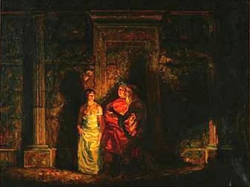 1879-Oluf Hartmann - Diogene cerca un essere umano